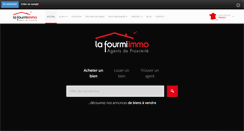 Desktop Screenshot of lafourmi-immo.com