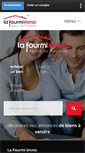 Mobile Screenshot of lafourmi-immo.com